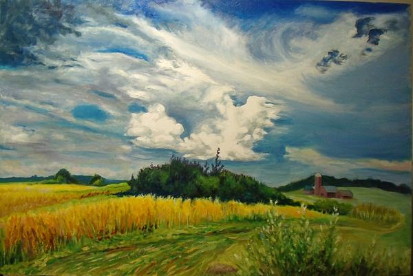 Cloud Short Visit Painting